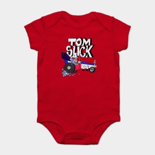 Tom Slick Distressed Authentic Style Baby Bodysuit